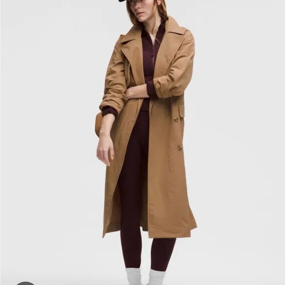 Lululemon Athletica Classic Fit Trench Coat